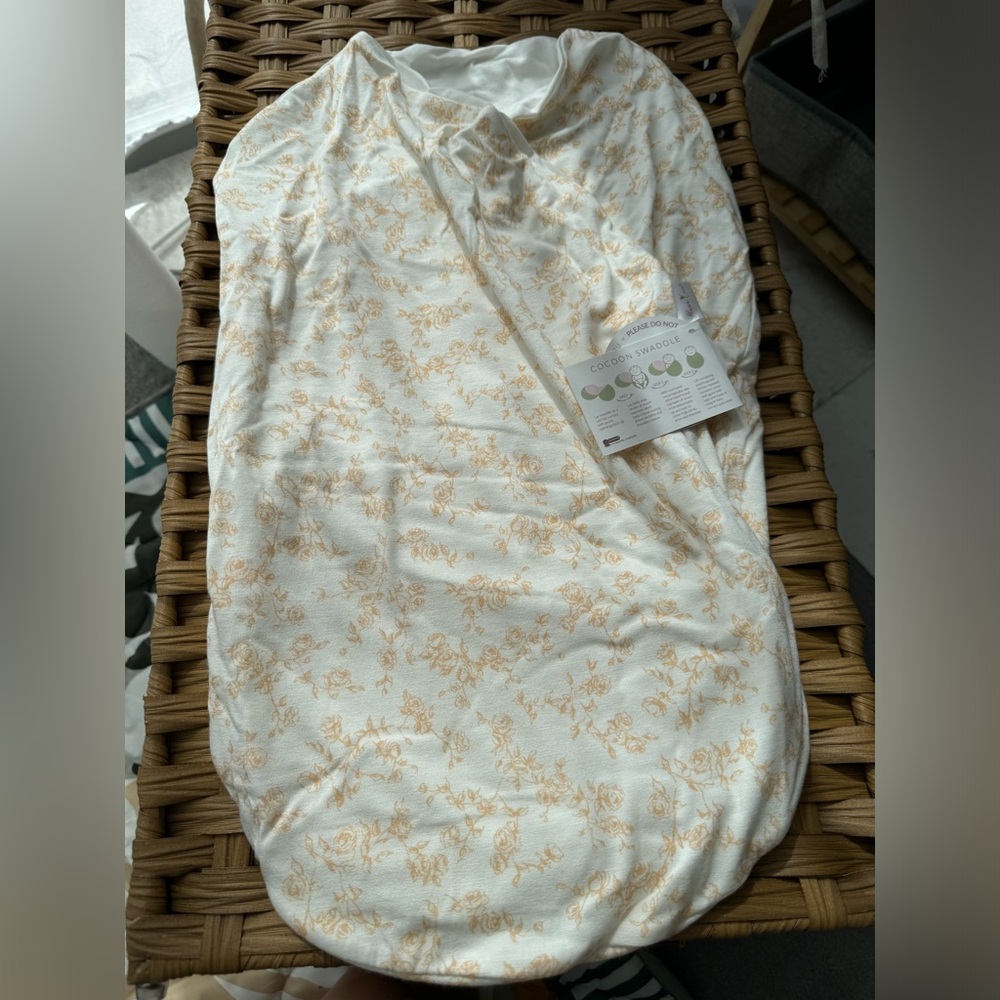 Floral Swaddle Blanket
